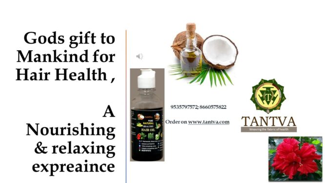 TANTVA Herbal Hair oil	- 200ml - Image 2