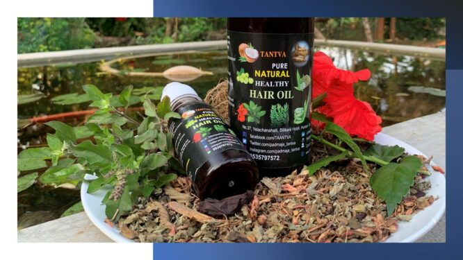 TANTVA Herbal Hair oil	- 200ml - Image 4