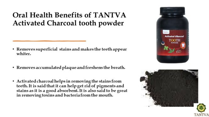 TANTVA Charcoal Tooth Powder - 100 gm - Image 4