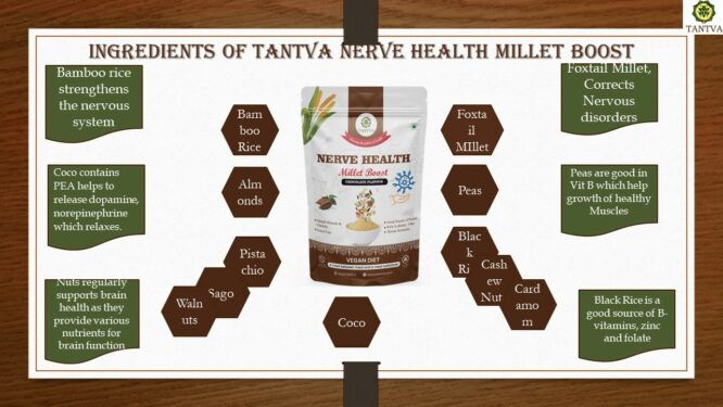 TANTVA Nerve Health Millet Boost - 180grm - Image 5