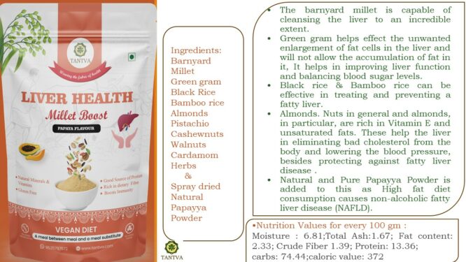 TANTVA Liver Health Millet Boost - 180grm - Image 5