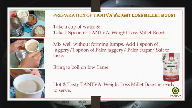 TANTVA Weight loss Millet Boost - 180grm - Image 4