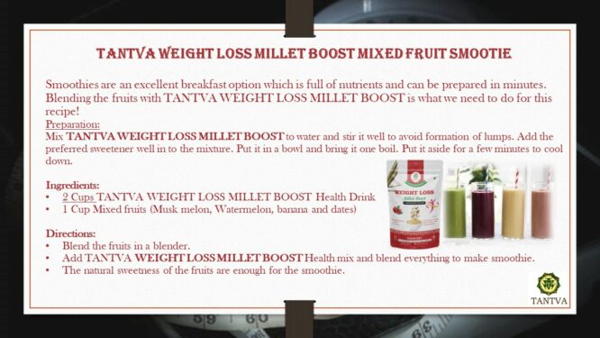 TANTVA Weight loss Millet Boost - 180grm - Image 3