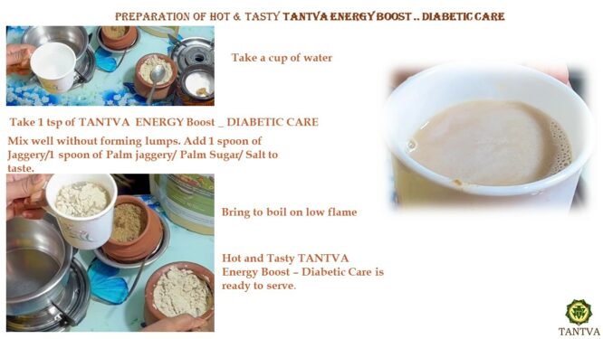 TANTVA Diabetic Care Energy Boost Health Mix - 500 gms - Image 5
