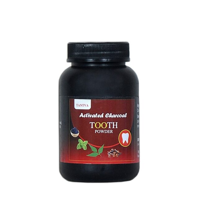 TANTVA Charcoal Tooth Powder - 100 gm